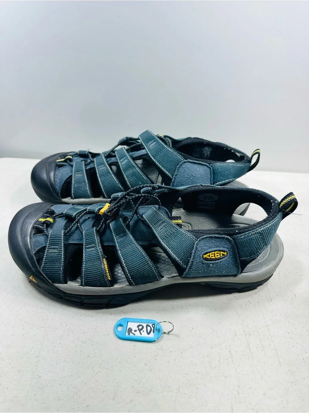 KEEN Sandals Mens Sz 13 Newport H2 Fisherman Green Waterproof